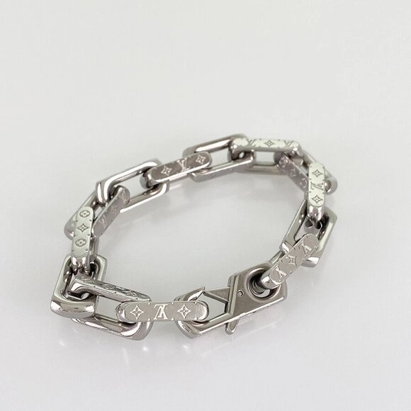LOUIS VUITTON Chain monogram M00308 Metal Bracelet - Picture 2 of 12